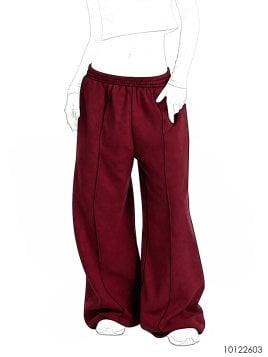 MOLDE PANTALON JOGGING OVERSIZE MUJER 2603