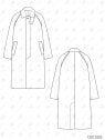 MOLDE ABRIGO RAGLAN HOMBRE 2502