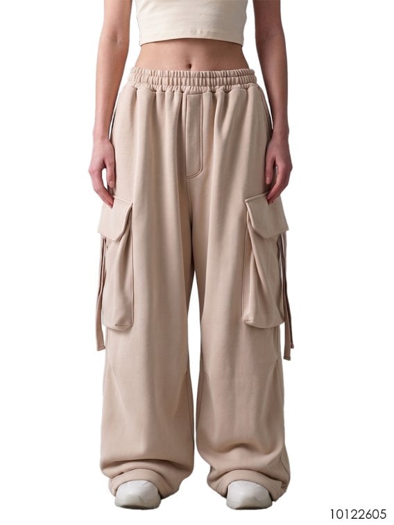MOLDE PANTALON JOGGING OVERSIZE MUJER 2605