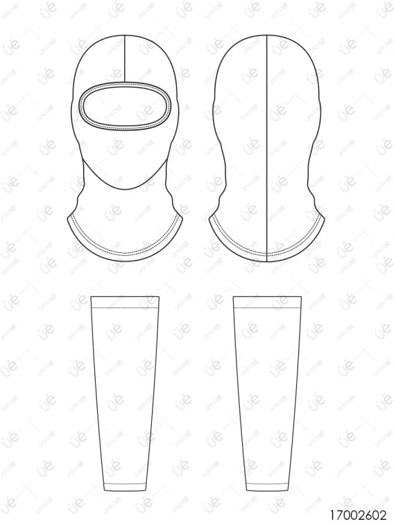 MOLDE BALACLAVA Y MANGAS MOTORISTA ACC 2602