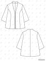 MOLDE CHAQUETA DE TOPE MUJER 2602