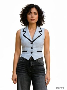 MOLDE CHAQUETA CHALECO MUJER 2601