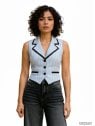 MOLDE CHAQUETA CHALECO MUJER 2601