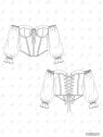 MOLDE TOP CORSET MUJER 2601