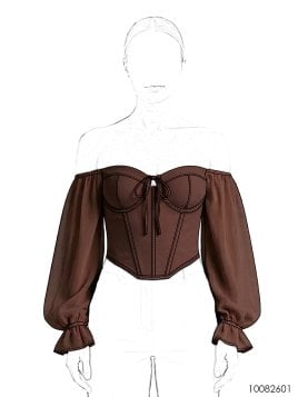 MOLDE TOP CORSET MUJER 2601