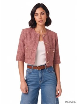 MOLDE CHAQUETA CORTA MUJER Mchaq 2603