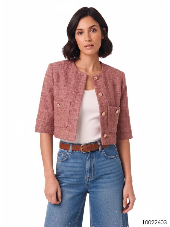 MOLDE CHAQUETA CORTA MUJER Mchaq 2603