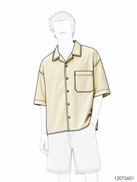 MOLDE CAMISA BOX FIT HOMBRE 2601