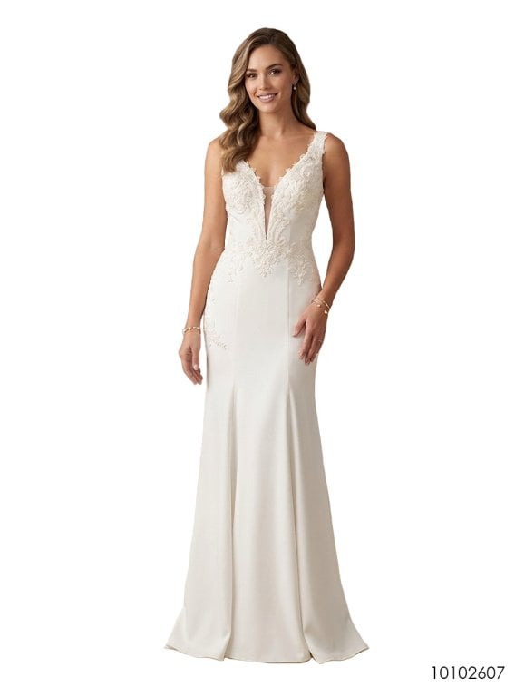 MOLDE VESTIDO NOVIA MUJER 2607