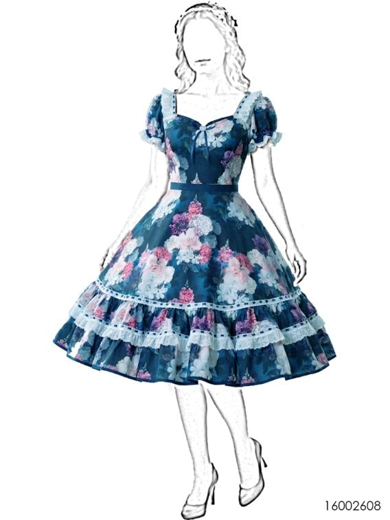 MOLDE VESTIDO HUASA RT 2608