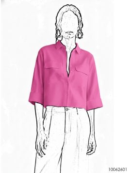 MOLDE BLUSA CAMISERA MUJER 2601