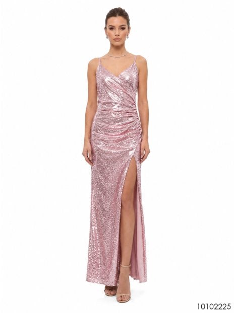 MOLDE VESTIDO LARGO MUJER 2225