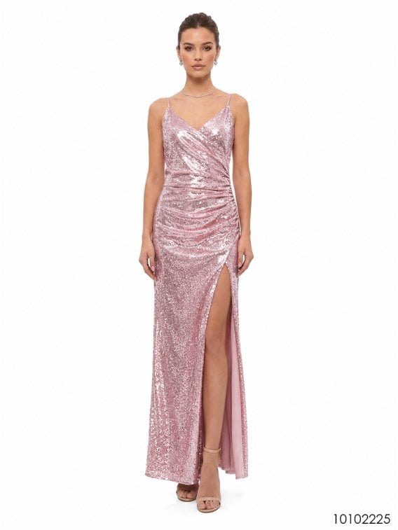 MOLDE VESTIDO LARGO MUJER 2225