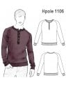 POLERA CON PATA HOMBRE, MANGA RAGLAN.