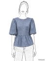 MOLDE BLUSA ABULLONADA MUJER 2603