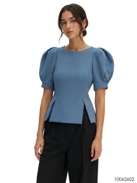 MOLDE BLUSA ABULLONADA MUJER 2602