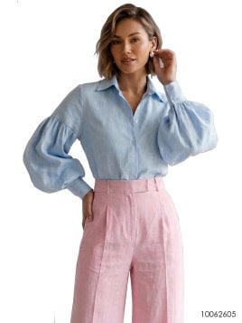 MOLDE BLUSA ABULLONADA MUJER 2605