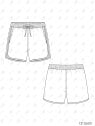 MOLDE TRAJE DE BAÑO SHORT HOMBRE 2601