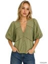 MOLDE BLUSA ABULLONADA MUJER 2604