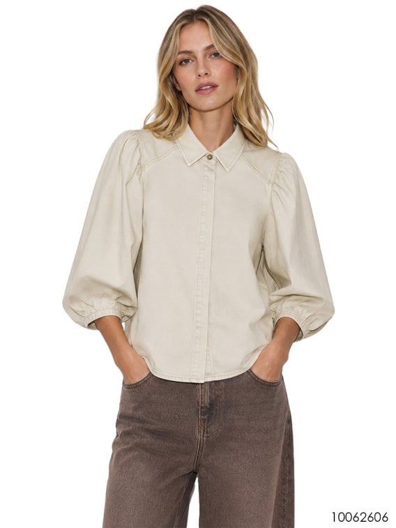 MOLDE BLUSA ABULLONADA MUJER 2606