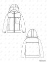 MOLDES CHAQUETA CUELLO ALTO HOMBRE 2603