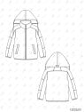 MOLDE CHAQUETA CORTES NIÑO 2601