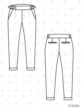 MOLDE PANTALON GURKHA HOMBRE 2602