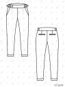 MOLDE PANTALON GURKHA HOMBRE 2602