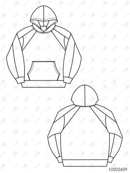 MOLDE POLERON CORTES UNISEX DEP 2609