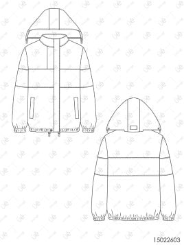 MOLDE ESCOLAR CHAQUETA CORTES 2603