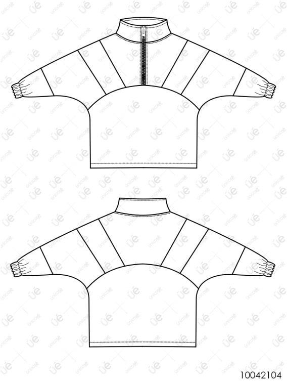 POLERON OVERSIZE MUJER 2104