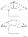 POLERON OVERSIZE MUJER 2104