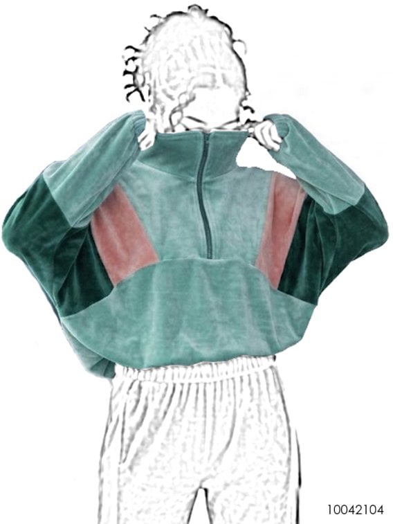 POLERON OVERSIZE MUJER 2104