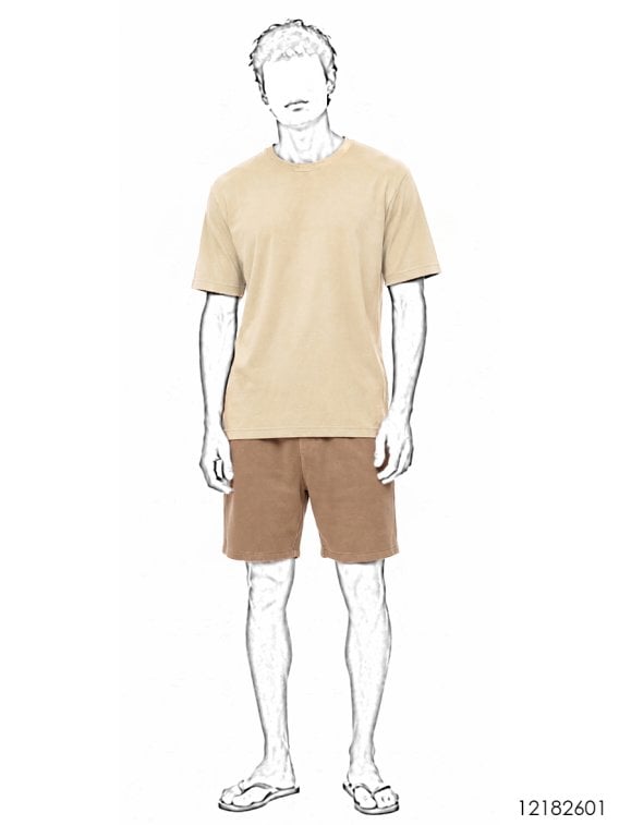MOLDE PIJAMA 2 PIEZAS HOMBRE 2601