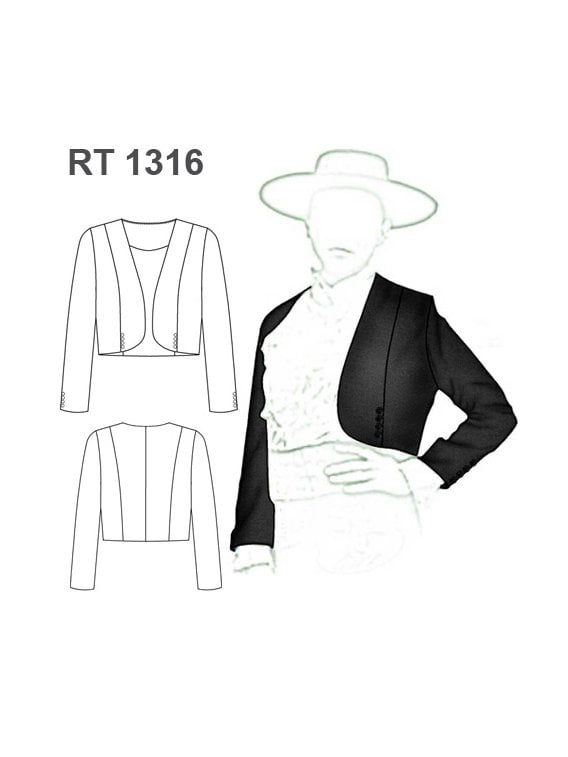 MOLDE CHAQUETA HUASA RT 1316