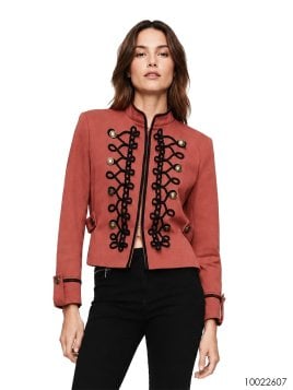 MOLDE CHAQUETA MILITAR MUJER 2607