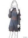 MOLDE VESTIDO VOLADOS MUJER 2610