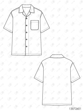 MOLDES CAMISA BASICA NIÑO 2601
