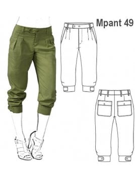 PANTALON CAPRI MUJER 0949