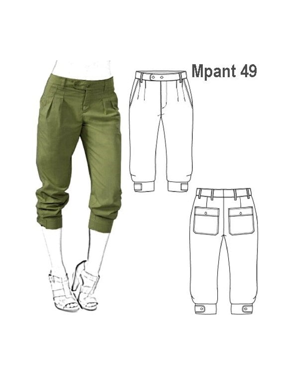 PANTALON CAPRI MUJER 0949