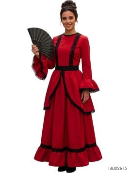 MOLDE TRAJE DAMA ANTIGUA RT 2615
