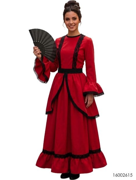 MOLDE TRAJE DAMA ANTIGUA RT 2615