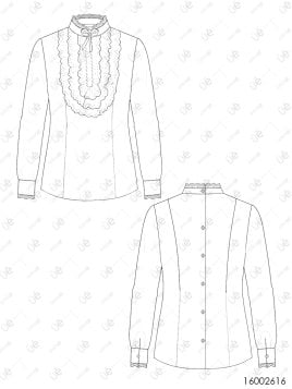 MOLDE BLUSA HUASA RT 2616