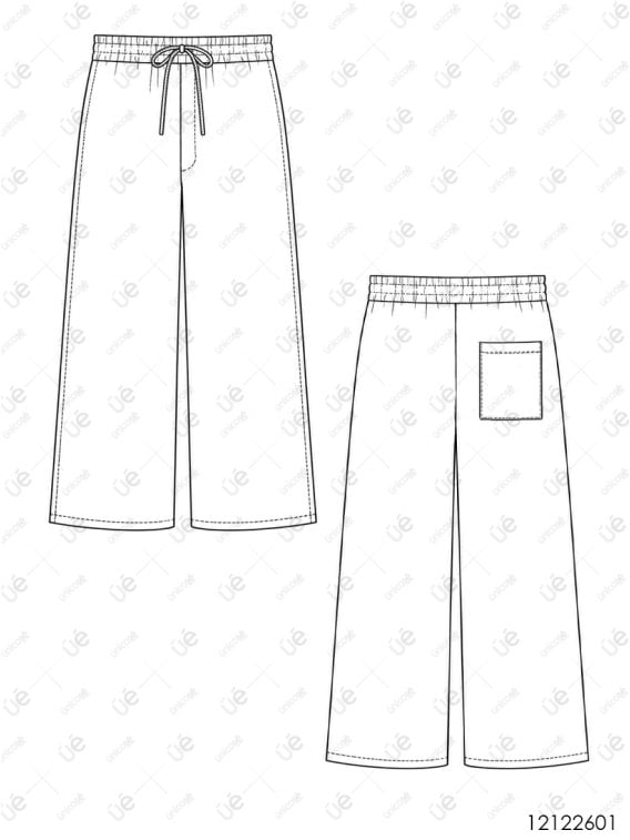 MOLDE PANTALON PLAYERO HOMBRE 2601