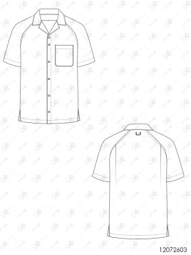 MOLDE CAMISA RAGLAN HOMBRE 2603
