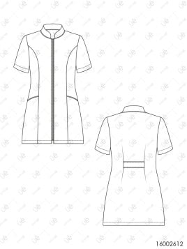 MOLDE CHAQUETA MEDICO MAO RT 2612