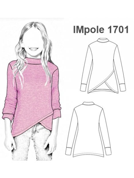 POLERA SWETER CUELLO ALTO