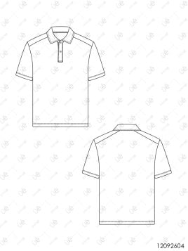 MOLDE POLERA POLO BOXY HOMBRE 2604