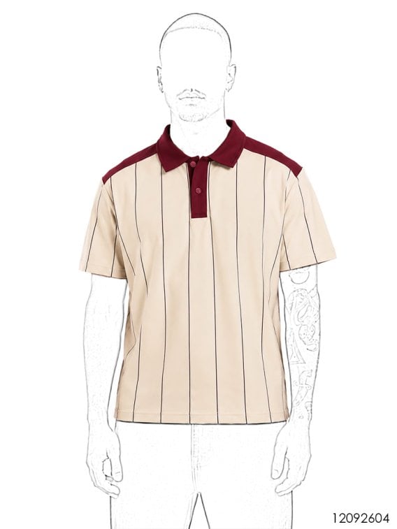 MOLDE POLERA POLO BOXY HOMBRE 2604