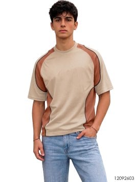 MOLDE POLERA BOXY FIT CORTES HOMBRE 2603